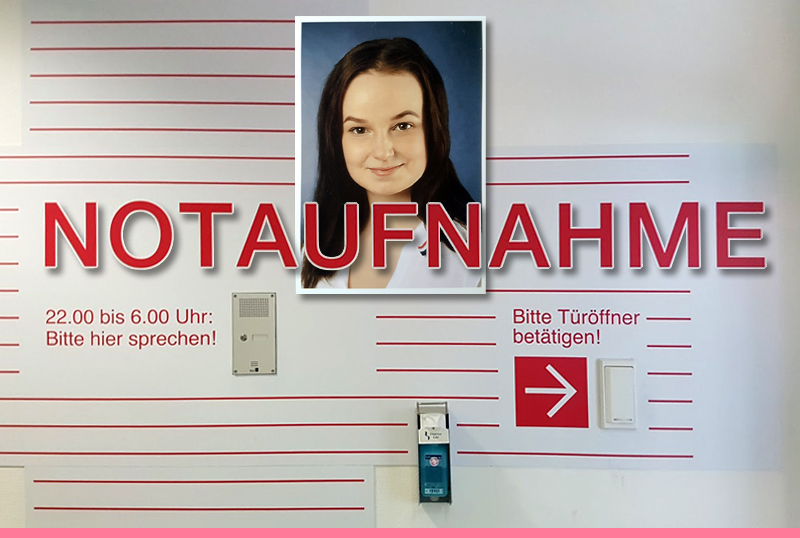 Monika: Ich im Krankenhaus